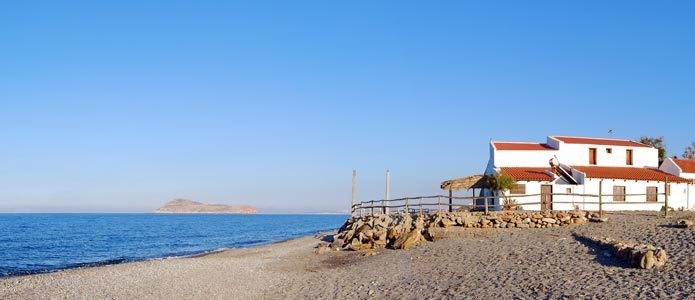 Badorten Gerani på Kreta